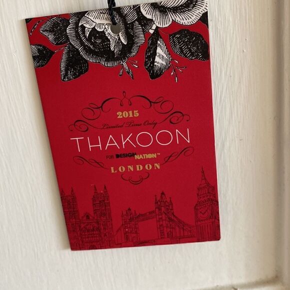 NWT Thakoon Design Nation London Blue White Button Down Striped Shirt Size S - Picture 8 of 15